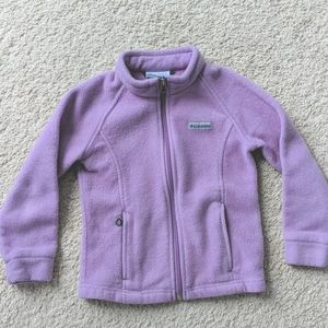 Lilac Columbia Fleece Jacket for Toddler Size 4T